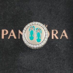 Pandora Panama City Beach Exclusive Charm Bead Travel City Pendant S925 Silver